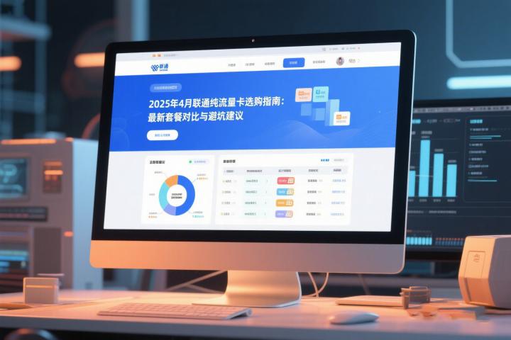 2025年4月联通纯流量卡选购指南：最新套餐对比与避坑建议