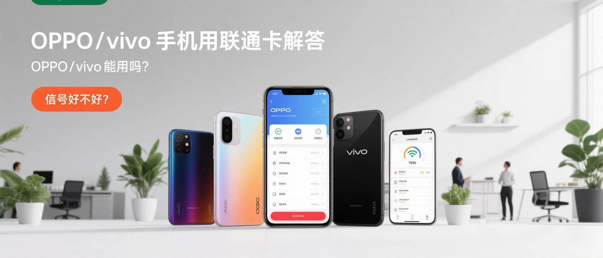 oppo和vivo能用联通卡吗